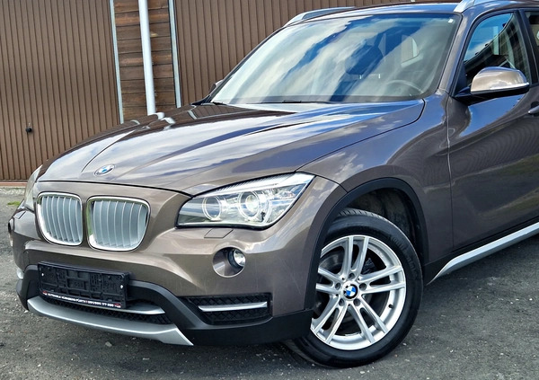 BMW X1 cena 53900 przebieg: 174000, rok produkcji 2013 z Września małe 781